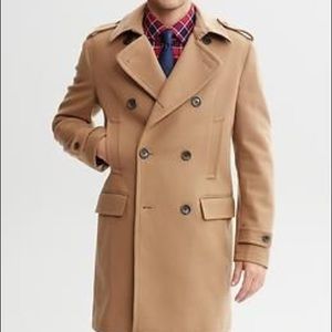 Banana Republic double breasted wool coat - Men’s